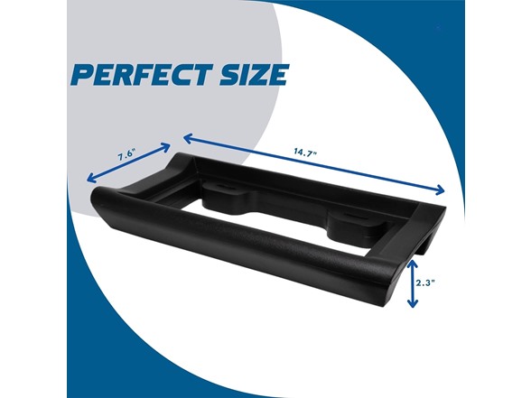 Zone Tech License Plate Bumper Guard