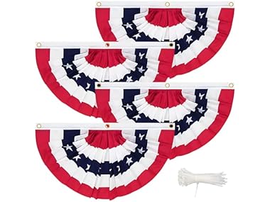 $18.99, Was $69.99, 72% Off! Coneatness 3 x 6 Ft USA Bunting Flags dealfomo