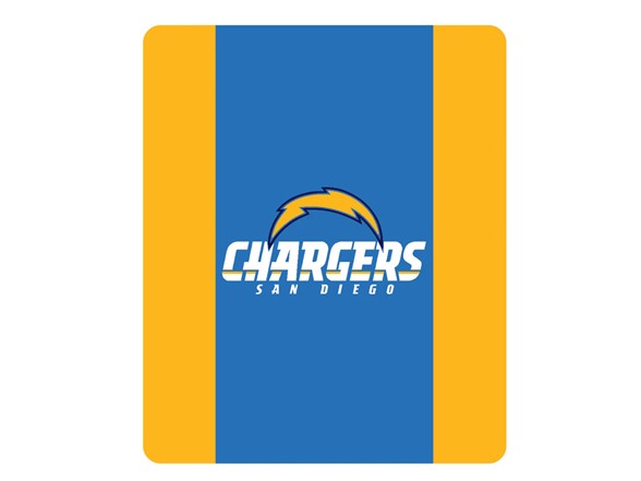 NFL Team Fleece Blanket by Denali - San Diego Chargers