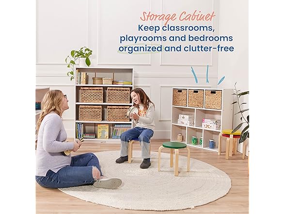 ECR4Kids 8-Compartment Storage Cabinet