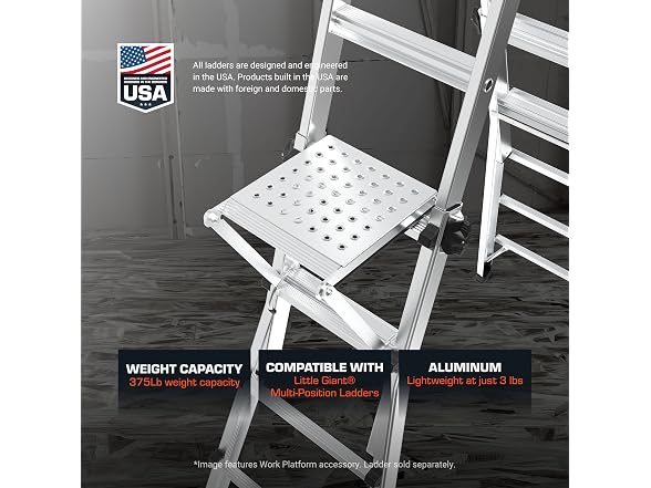 Little Giant Ladder Systems 10104 Work Platform