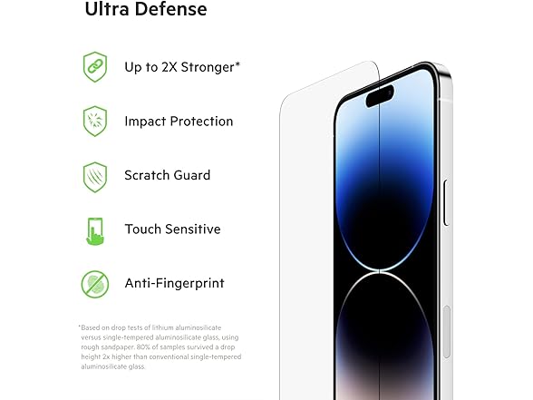 Belkin UltraGlass iPhone 14 Pro Max