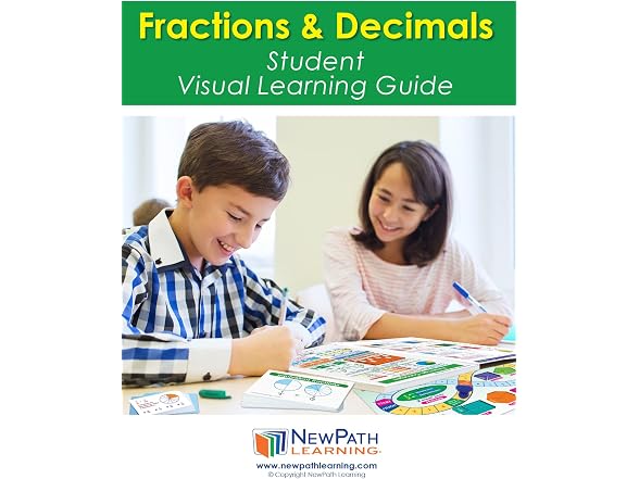 NewPath Fractions & Decimals Skills Kit - Grades 3-5
