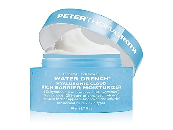 Peter Thomas Roth Water Drench Hyaluronic Cloud Rich Barrier Moisturizer, 1.7 oz