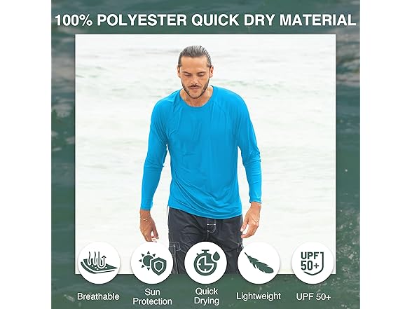 Kanu Men's Royal Rashguard (M)