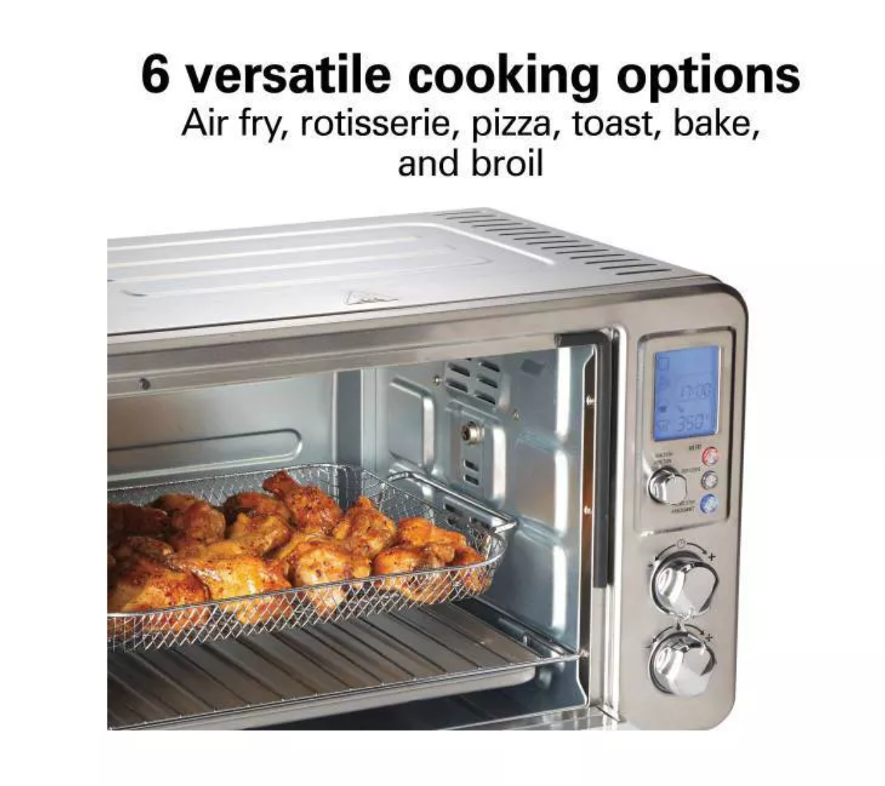 Hamilton Beach R31193-RB Sure-Crisp Digital Air Fryer T - Gallery 4