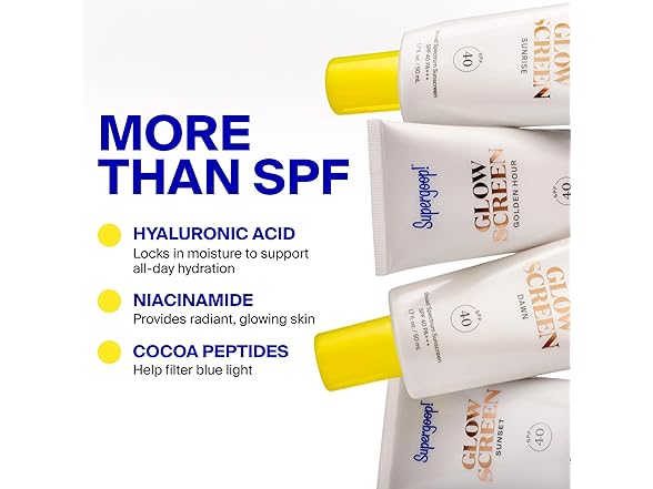 Supergoop Glowscreen SPF 40 Sunrise 1.7oz