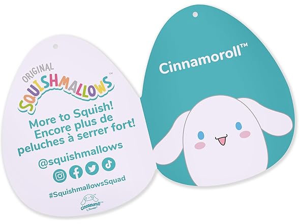 Squishmallows Original Sanrio 14" Cinnamonroll