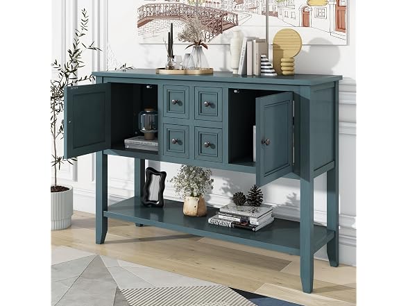 Nilight Buffet Sideboard, 4 Drawers