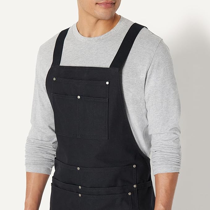 Amazon Basics Mens Chef BBQ Workwear Apron - Gallery 8
