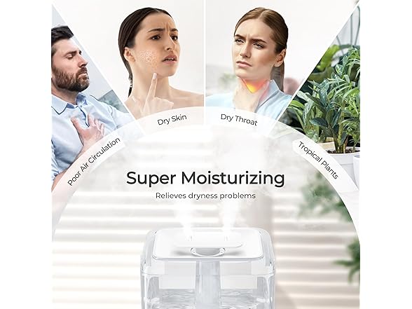 CHIVALZ CHIVALZ Humidifier for Bedroom