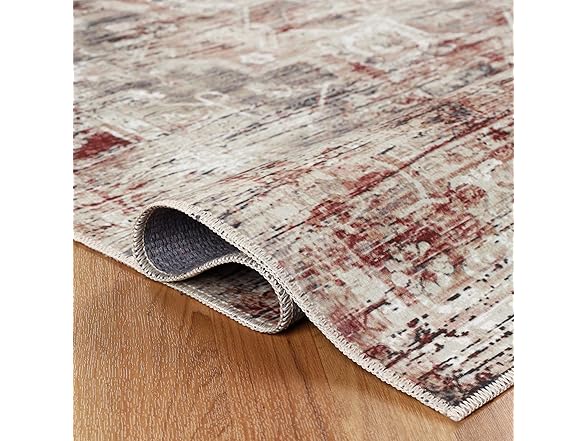 Superior Medallion Washable Rug Canary Collection