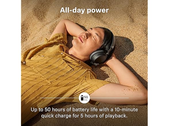 Sennheiser Accentum Plus Wireless Headphones Black