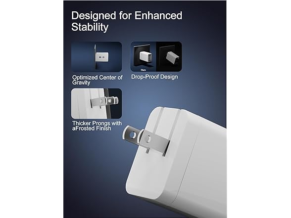 67W USB C Charger,3-Port PPS