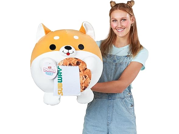 Snackles Series 2 16" Corgi&Subway Cookie
