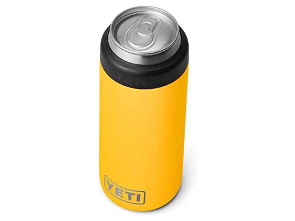 YETI Rambler 12oz Colster Slim Can Insulator, Alpine Yellow