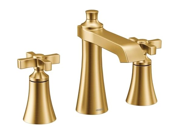 Moen Flara Brushed Gold Two Handle 8 in Faucet Trim Kit