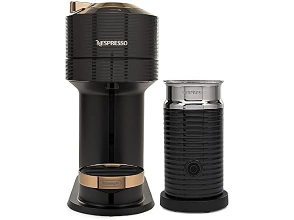 Nespresso Vertuo Next Machine (Black/Rose Gold)