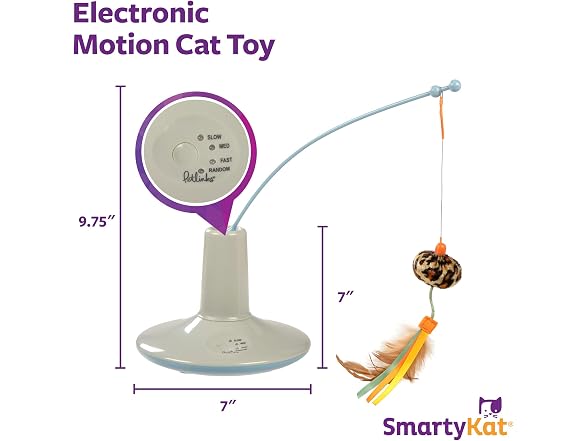 SmartyKat Instincts Wild Wand Toy