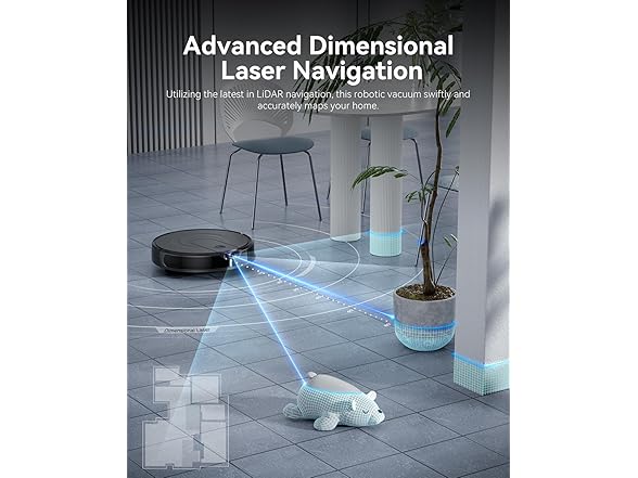 Kokaidia Robot Vacuum and Mop Combo