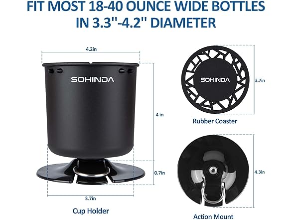 Sohinda SUP Paddle Board Cup Holder