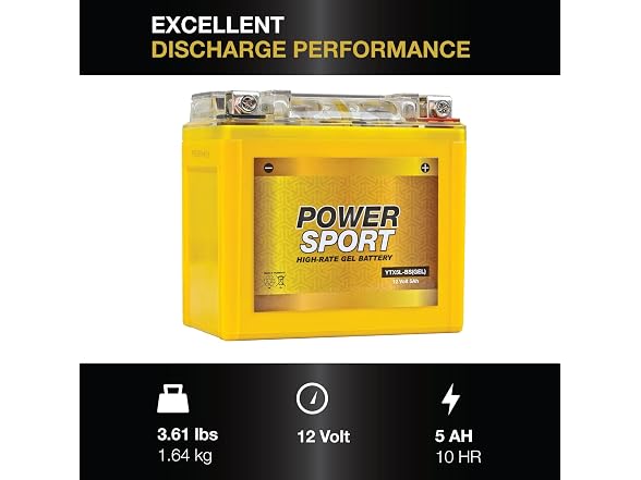ExpertPower YTX5L-BS Gel Battery 12V