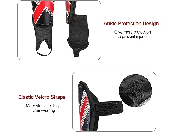 Youth & Adult Soccer Shin Pads by TAGVO