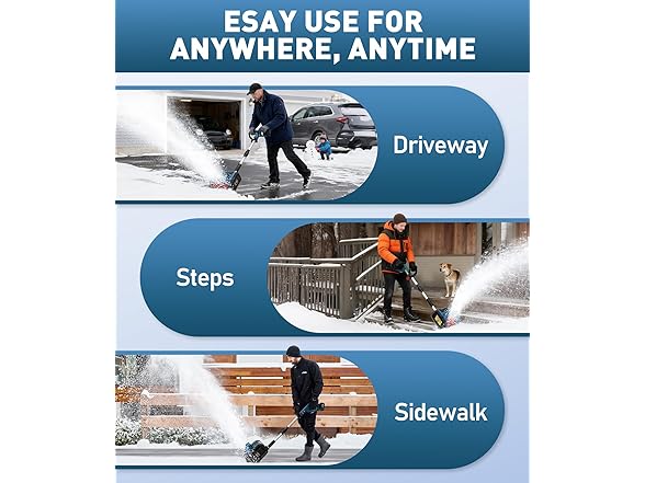 Giosuan Cordless Electric Snow Shovel