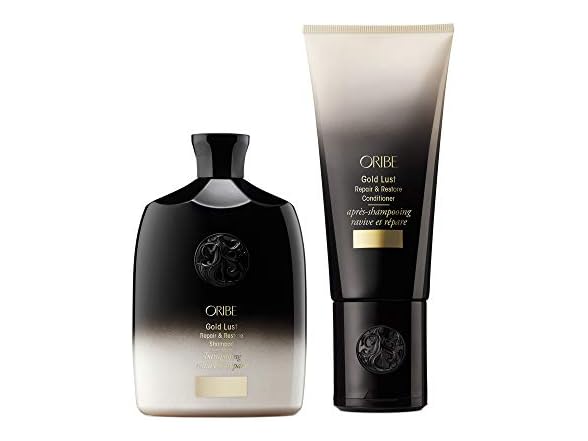 Oribe Gold Lust Repair & Restore Shampoo 8.5 oz & Conditioner 6.8 oz SET