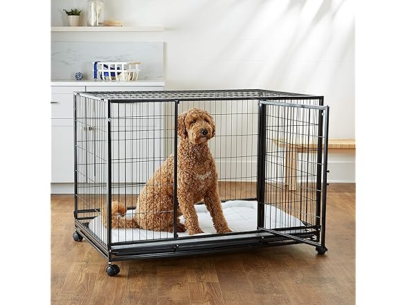 Amazon Basics - Portable Heavy Duty StackablE Pet Kennel