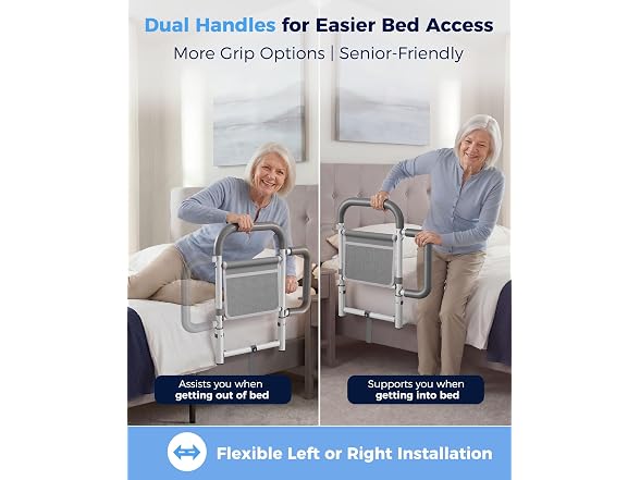 ONTHEWEI Safety Bed Rails for Elderly
