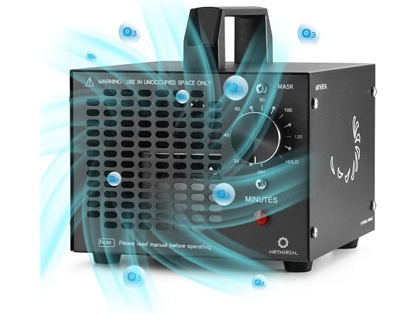 Airthereal MA5000 Ozone Generator, Black