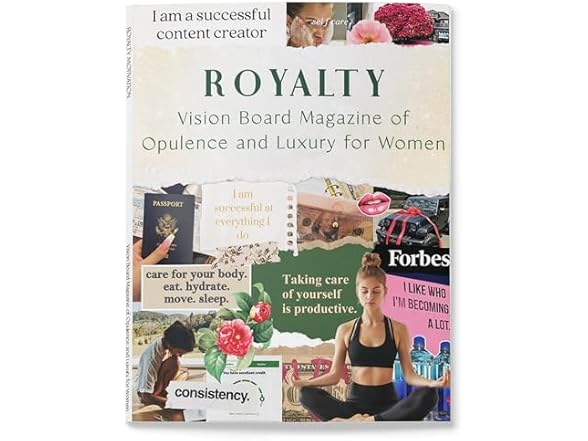 Royalty Vision Board Magazine