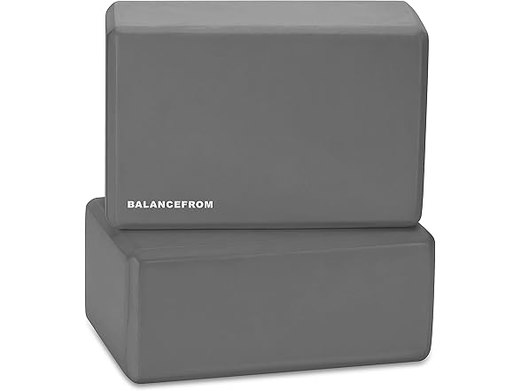 Fitvids 1/2-Inch Mat, Knee Pad, Blocks