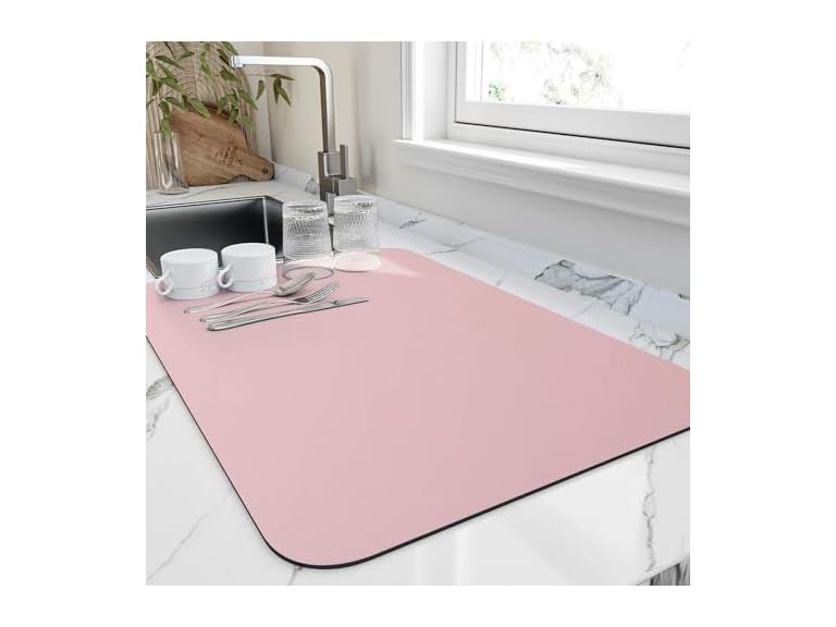 HotLive Dish Drying Mat for Kitchen Counter