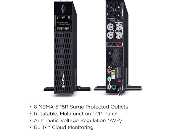 CyberPower PR1000RTXL2UC UPS Battery Backup