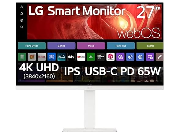 LG 27-Inch Smart 4K UHD Monitor