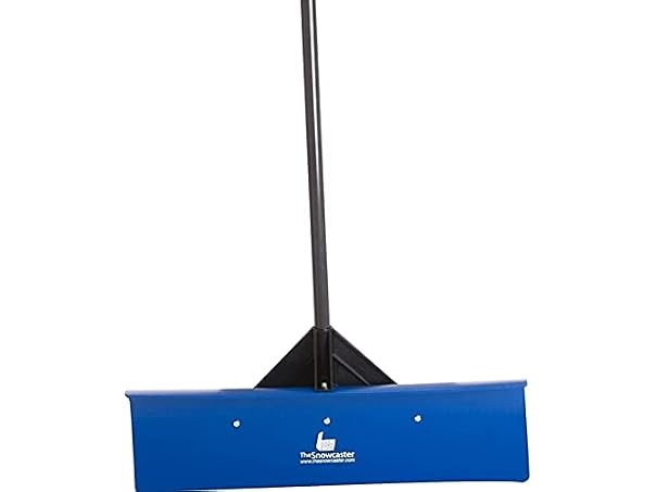 $30.99 Snowcaster 30in Snow Pusher Shovel Blue dealfomo