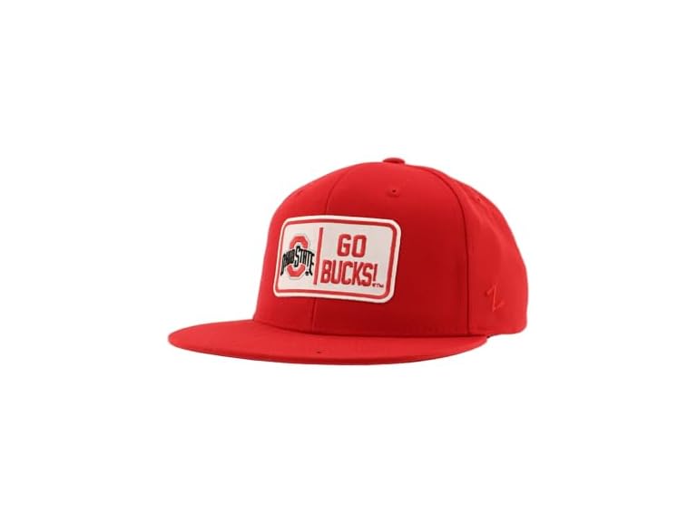 ZHATS Standard NCAA Officially Licensed Hat Flat Snapback Z11 Defer , ,Ohio State Buckeyes
