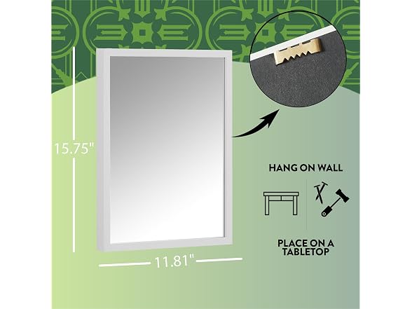 Wicked Emerald City Revealing Image Mirror
