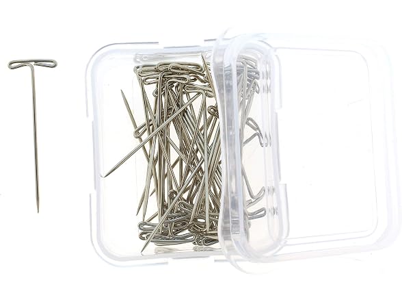 Beadsmith T-Pins 1.75" SS 40-Pack