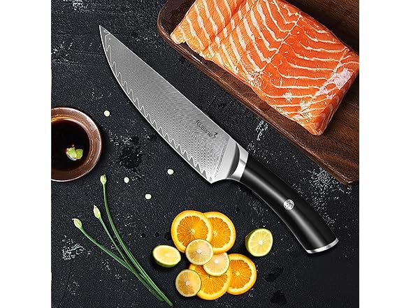 KUISINE Damascus Steel Kitchen Knife