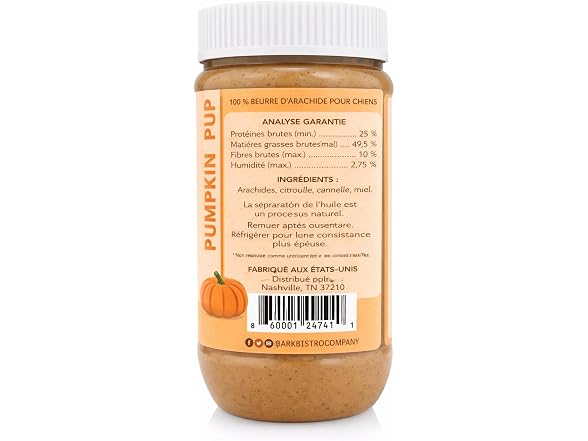 Pumpkin Pup Buddy BUDDER, 100% Natural D
