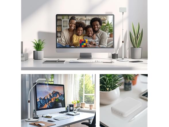 Anautin LED Desk Light With Stand, CRI97+ Selfie