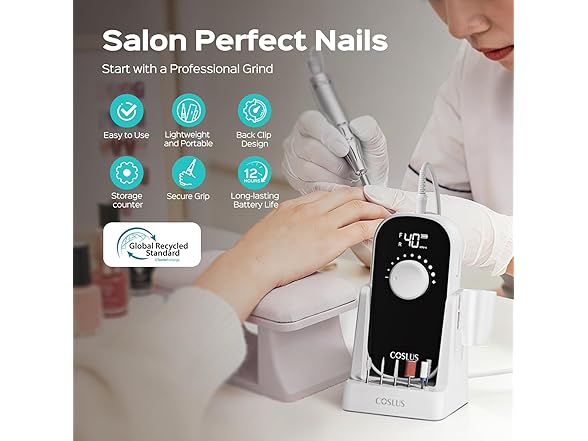 COSLUS E51 Electric Nail Drill