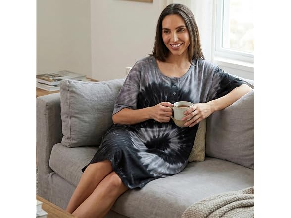 Just Love (S) Short Sleeve Nightgown Sleep Dress