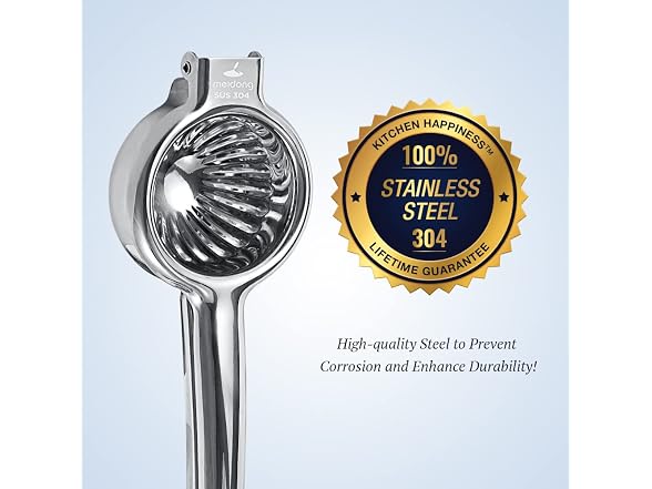 meidong Lemon Squeezer Stainless Steel - Gallery 2