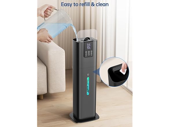 Hiswelle 8L Smart Top Fill Humidifier