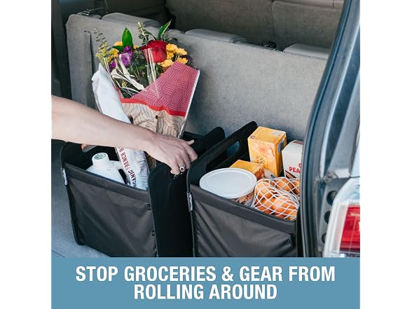 CleverMade Double Trunk Caddy 46L – Collapsible Organizer