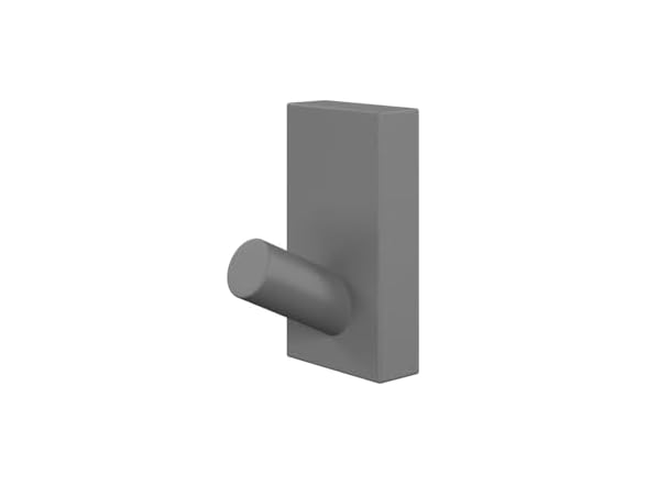 Swiss Madison Monaco Concrete Bathroom Robe Hook, Gray